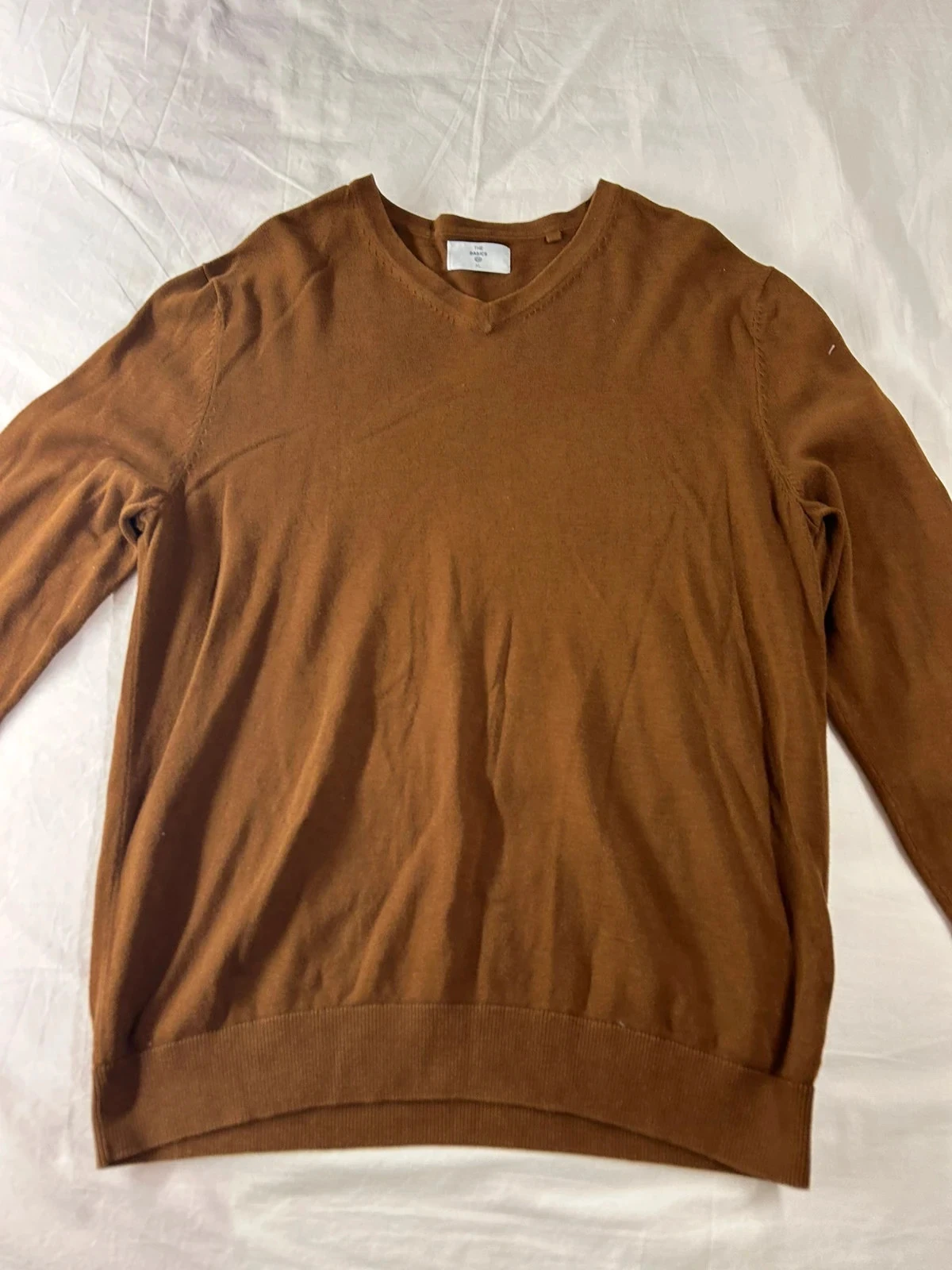 The Basics bruine V-hals trui – photo 2